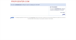 Desktop Screenshot of proficenter.com