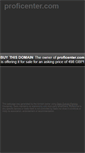 Mobile Screenshot of proficenter.com